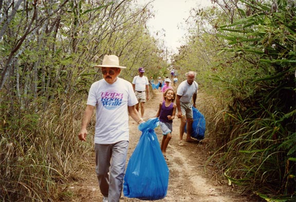 Hapa Trail Community Cleanup